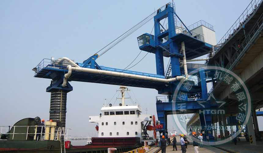 1000t/h糧食平行軌道式裝船機